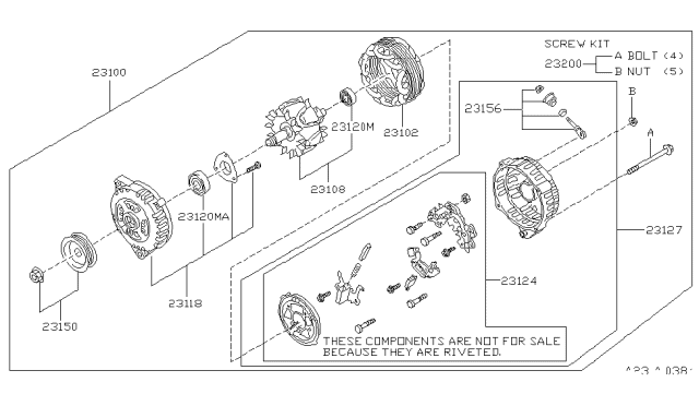 1996 Nissan Maxima Alternator Diagram 2