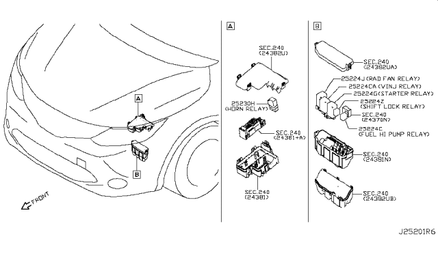 2019 Nissan Rogue Sport Relay Diagram 1