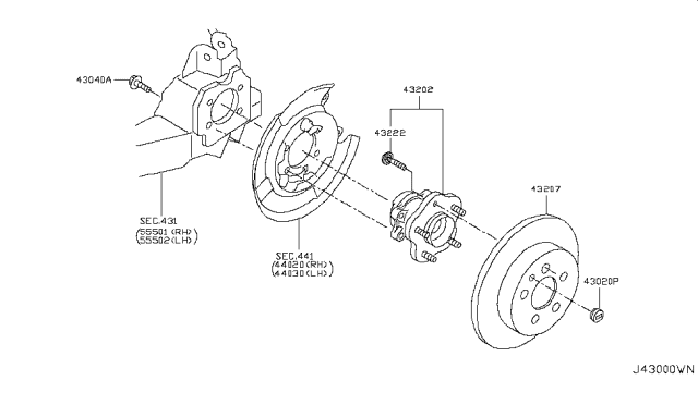 2017 Nissan Rogue Sport Rear Axle Diagram 1