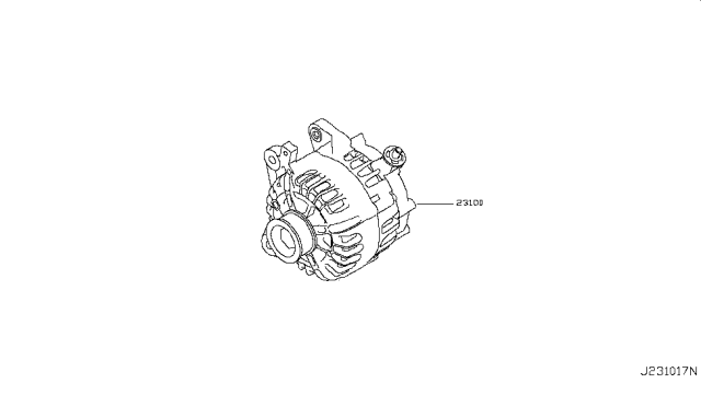 2018 Nissan Rogue Sport Alternator Diagram