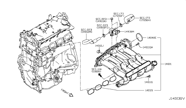 2017 Nissan Rogue Sport Manifold Diagram 2