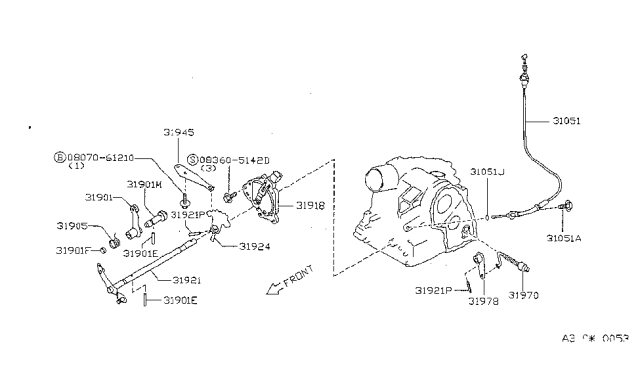 1996 Nissan Sentra Control Switch & System Diagram 1