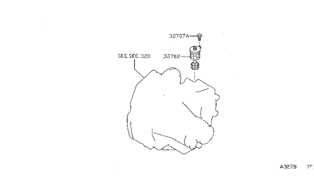 1997 Nissan Sentra Speedometer Pinion Diagram 2