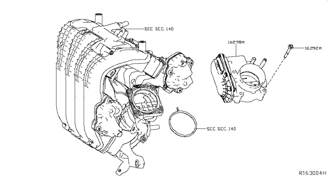 2019 Nissan Altima Throttle Chamber Diagram 2