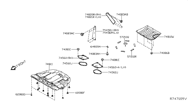 2019 Nissan Altima Floor Fitting Diagram 1