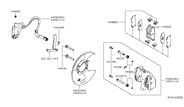 2019 Nissan Altima Rear Brake Diagram 1