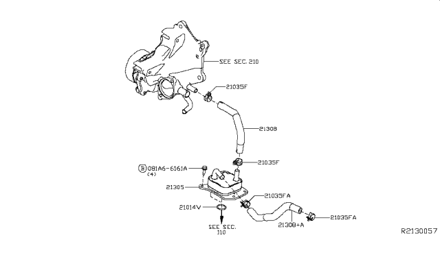 2019 Nissan Altima Oil Cooler Diagram 2