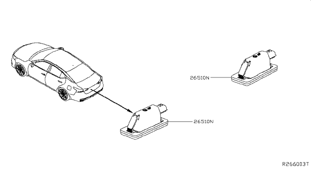 2019 Nissan Altima Licence Plate Lamp Diagram