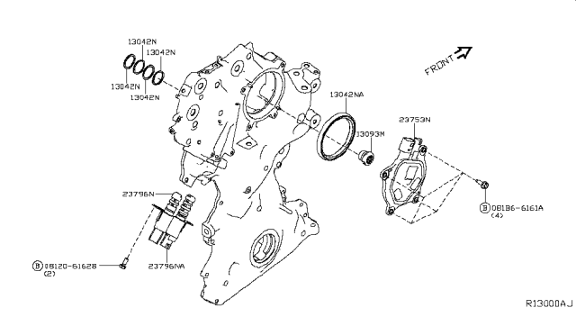 2019 Nissan Altima Camshaft & Valve Mechanism Diagram 4