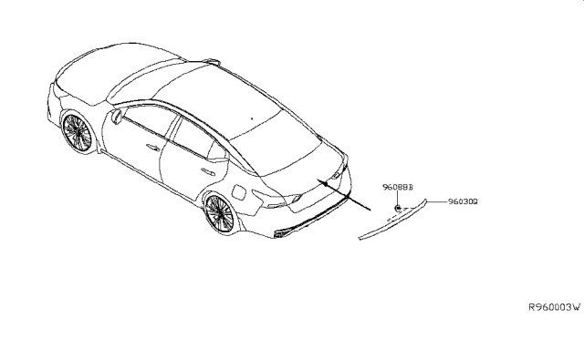 2019 Nissan Altima Air Spoiler Diagram