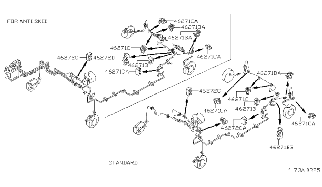 1989 Nissan Maxima Fuel Piping Diagram 2