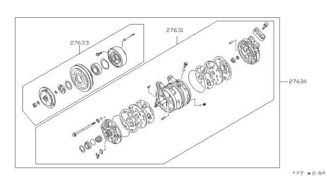 1993 Nissan Maxima Compressor Diagram 2