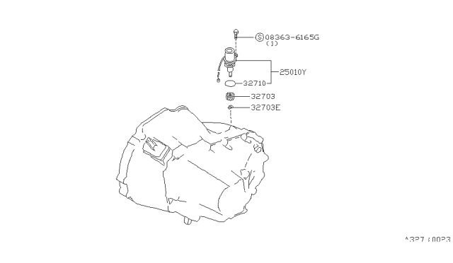 1991 Nissan Maxima Speedometer Pinion Diagram 3