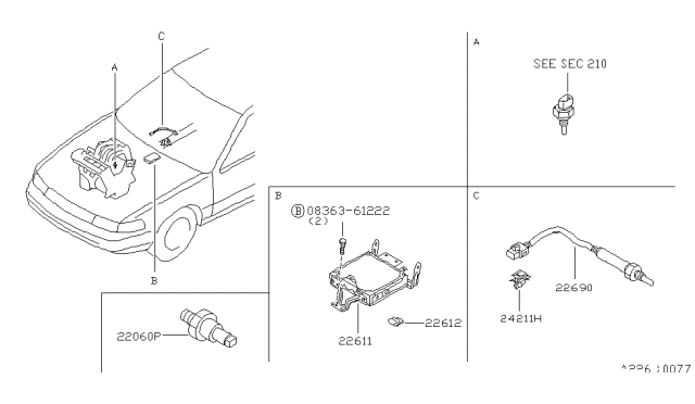 1993 Nissan Maxima Engine Control Module Diagram 1