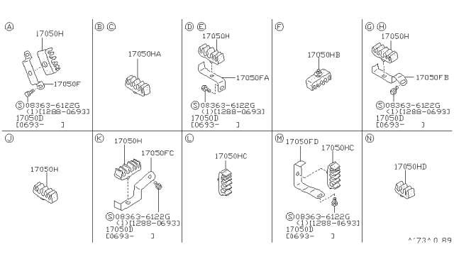 1990 Nissan Maxima Fuel Piping Diagram 1