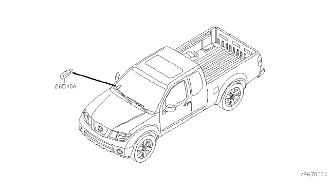 2007 Nissan Frontier Lamps (Others) Diagram