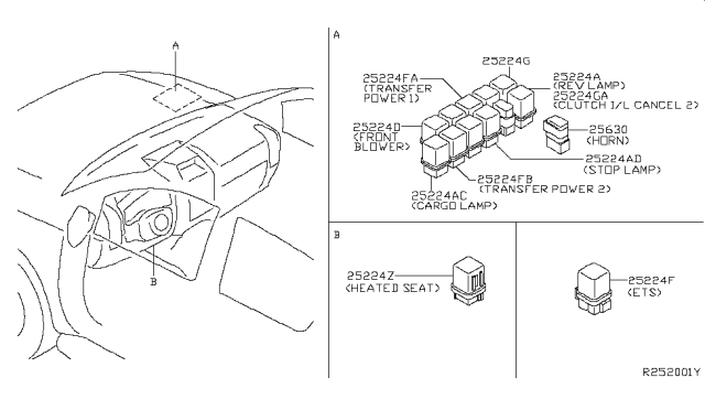 2005 Nissan Frontier Relay Diagram 2