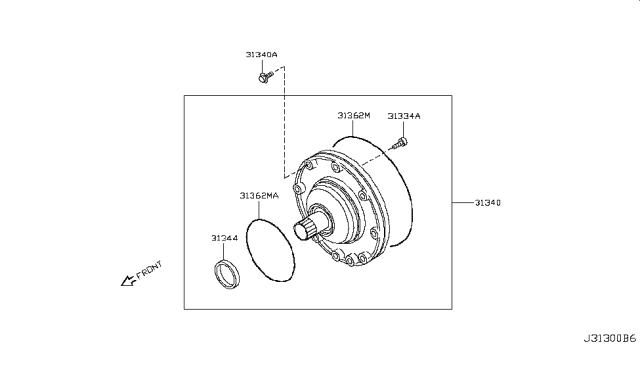 2008 Nissan Frontier Engine Oil Pump Diagram