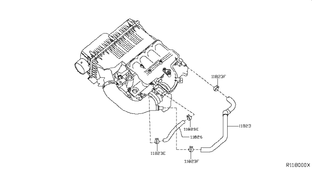 2015 Nissan Frontier Crankcase Ventilation Diagram 1