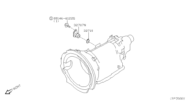 2015 Nissan Frontier Speedometer Pinion Diagram