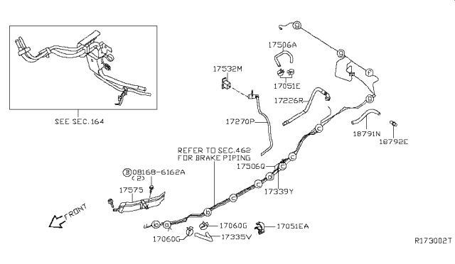 2009 Nissan Frontier Fuel Piping Diagram 2