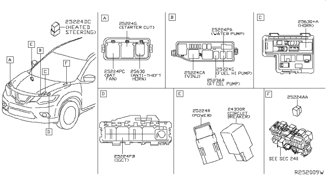 2017 Nissan Rogue Relay Diagram 2