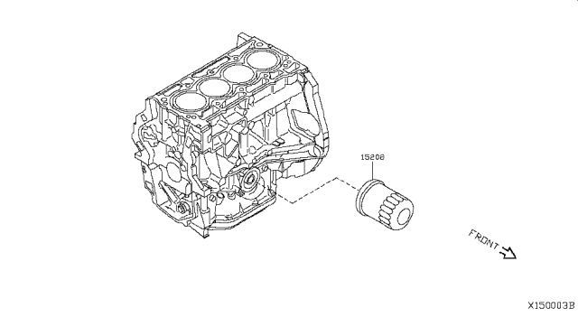2017 Nissan Rogue Hybrid Lubricating System Diagram 2