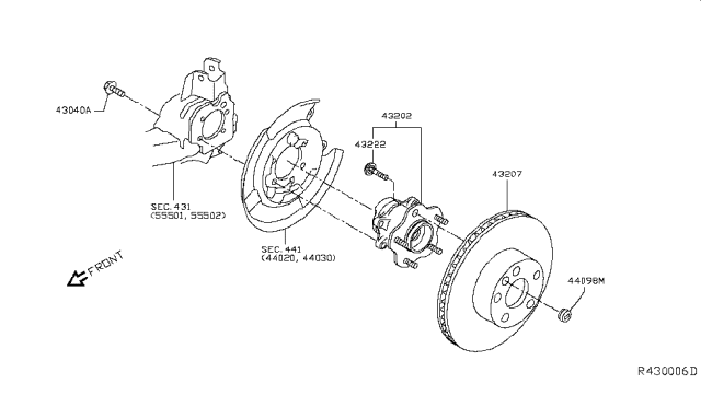 2017 Nissan Rogue Hybrid Rear Axle Diagram 2