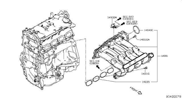 2017 Nissan Rogue Hybrid Manifold Diagram 6