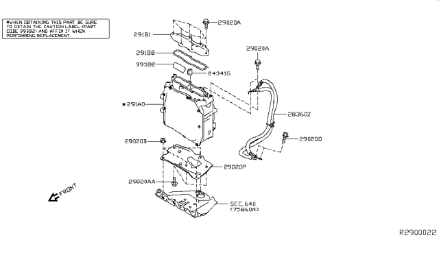 2017 Nissan Rogue Hybrid Electric Vehicle Drive System Diagram 2