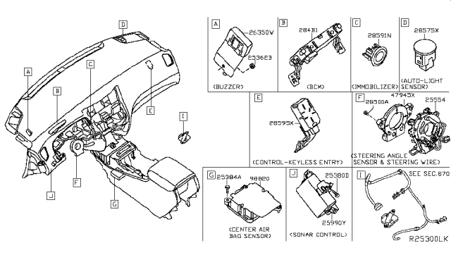 2016 Nissan Altima Electrical Unit Diagram 6