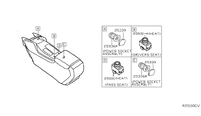 2017 Nissan Altima Switch Diagram 2