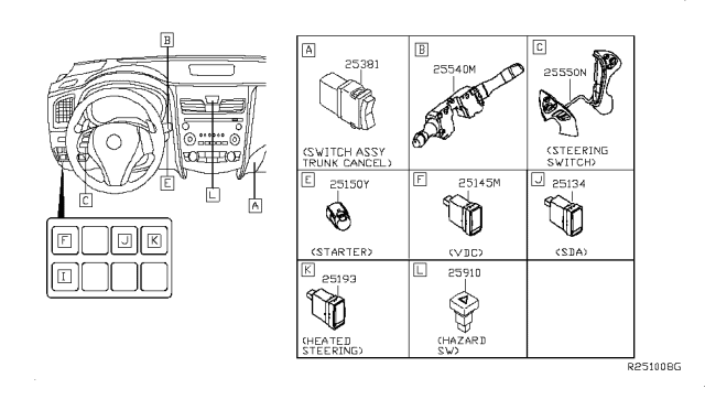 2014 Nissan Altima Switch Diagram 7