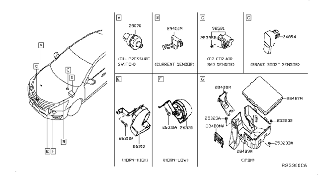 2014 Nissan Altima Electrical Unit Diagram 1