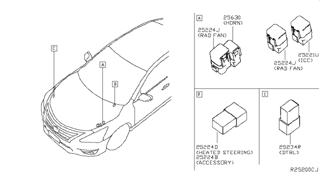 2017 Nissan Altima Relay Diagram 1