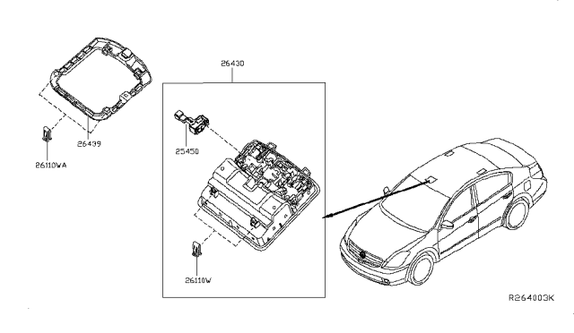 2015 Nissan Altima Room Lamp Diagram 1