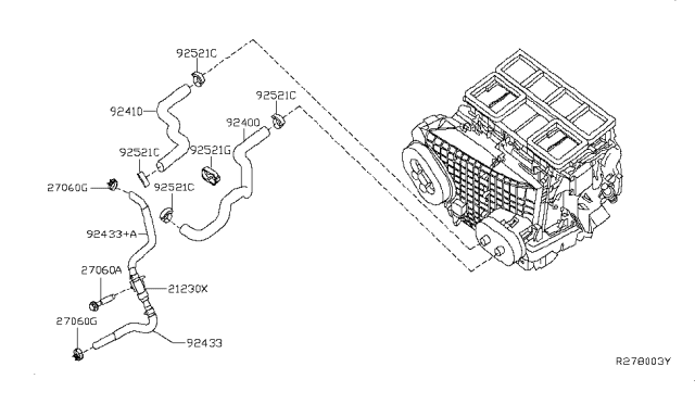 2015 Nissan Altima Heater Piping Diagram 2