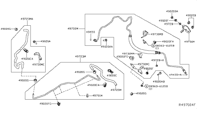 2018 Nissan Altima Power Steering Piping Diagram 1