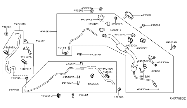 2014 Nissan Altima Power Steering Piping Diagram 3