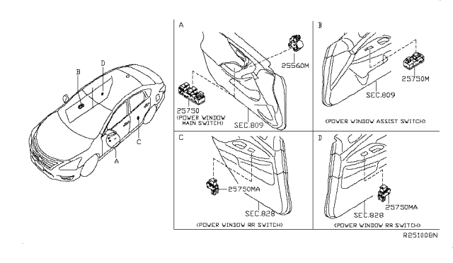 2013 Nissan Altima Switch Diagram 3