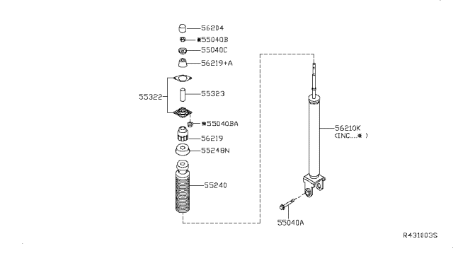 2018 Nissan Altima Rear Suspension Diagram 2