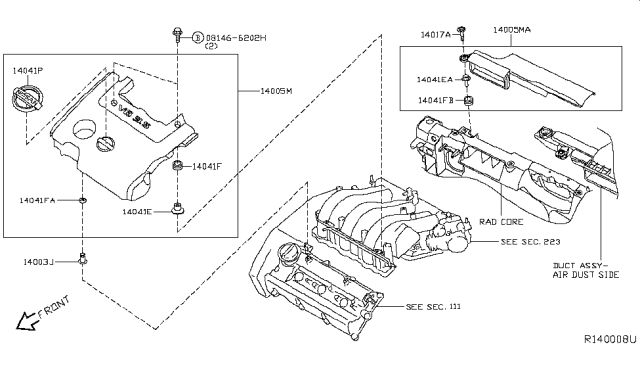 2015 Nissan Altima Manifold Diagram 1