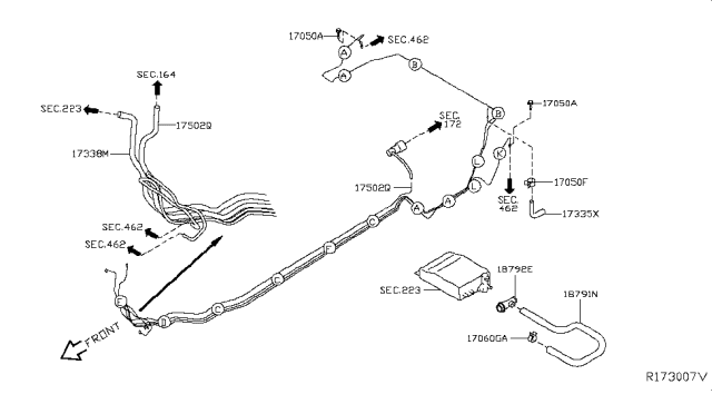 2016 Nissan Altima Fuel Piping Diagram 2