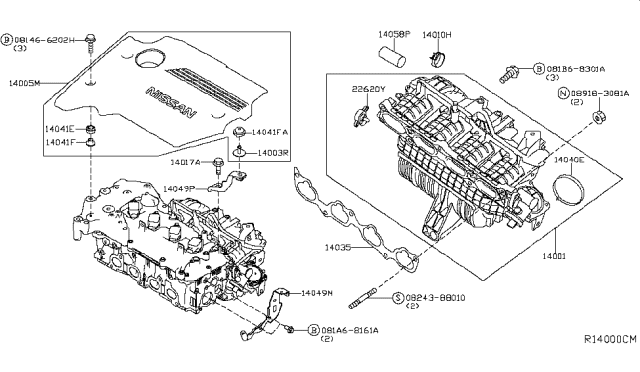 2015 Nissan Altima Manifold Diagram 5