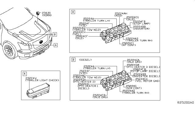 2016 Nissan Titan Relay Diagram 1