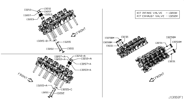 2018 Nissan Titan Camshaft & Valve Mechanism Diagram 5