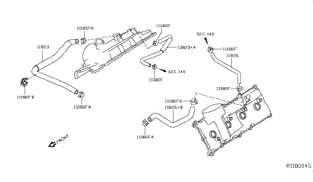 2019 Nissan Titan Crankcase Ventilation Diagram 2