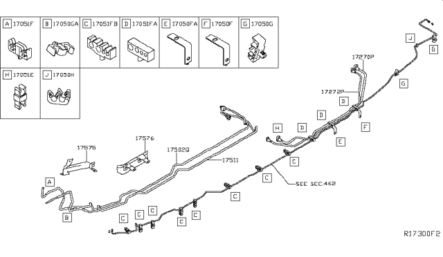 2019 Nissan Titan Fuel Piping Diagram 3