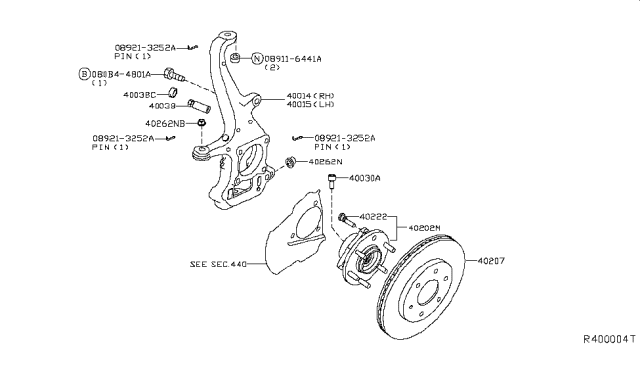 2018 Nissan Titan Front Axle Diagram 1