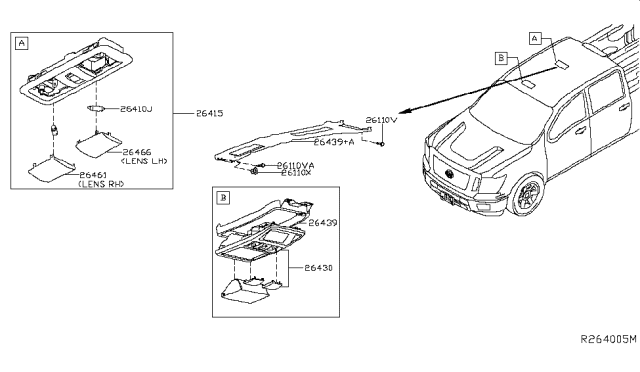 2017 Nissan Titan Room Lamp Diagram 1